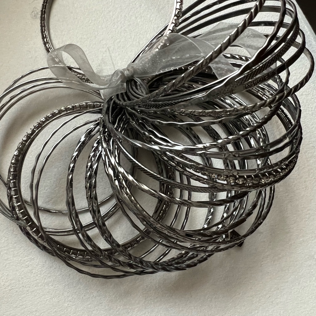 Tasha Silver Bracelets - Set Of 36 25$